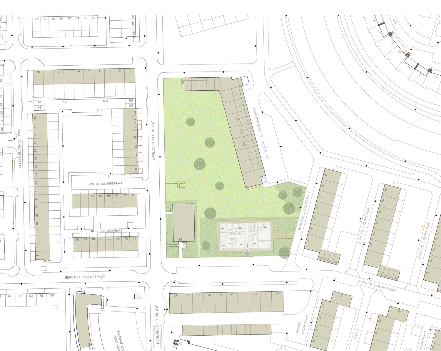 Buro-Ruim_Bernard-Loder_plattegrond