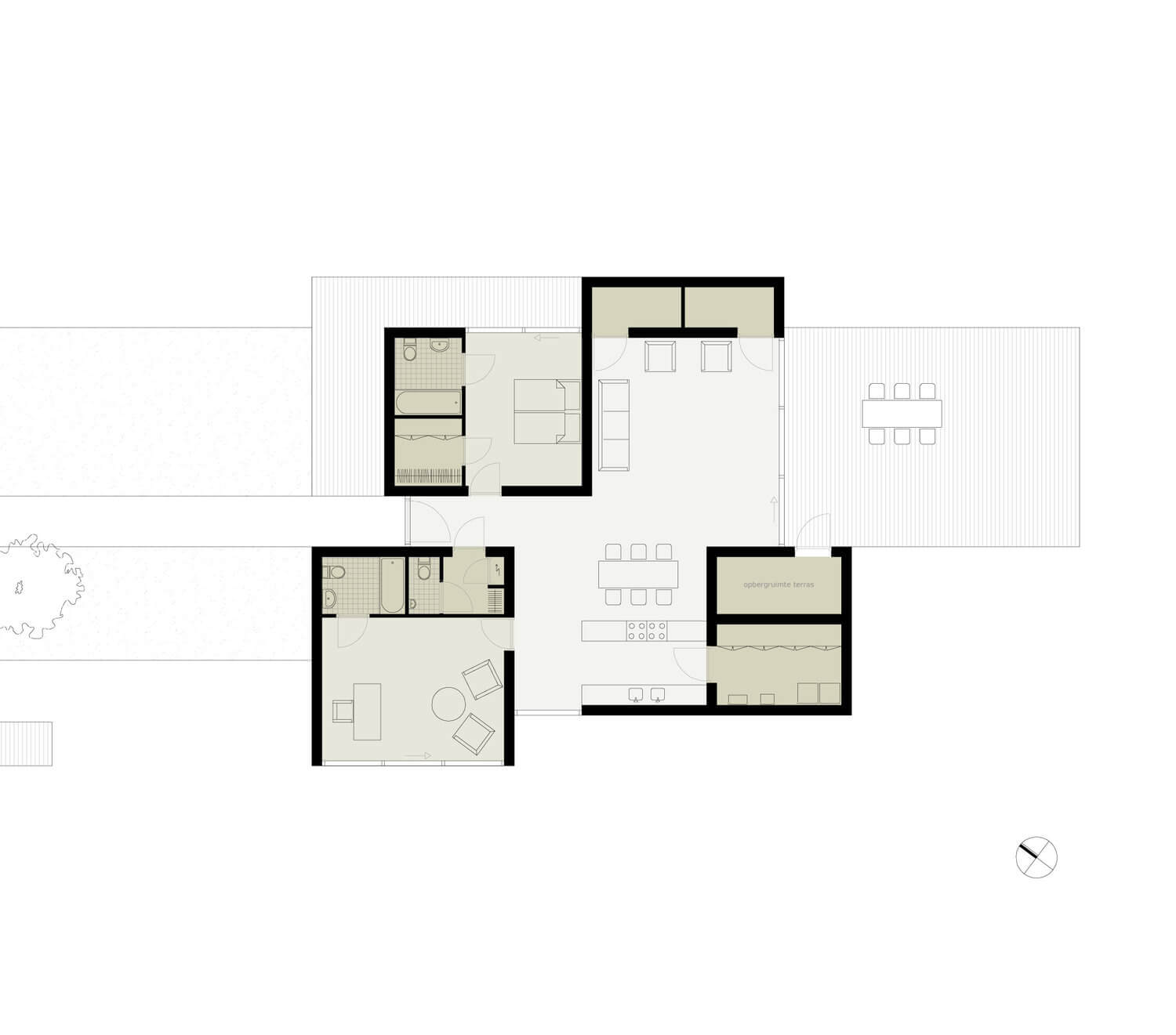 Buro-Ruim_Villa-Loosdrecht_-plattegrond